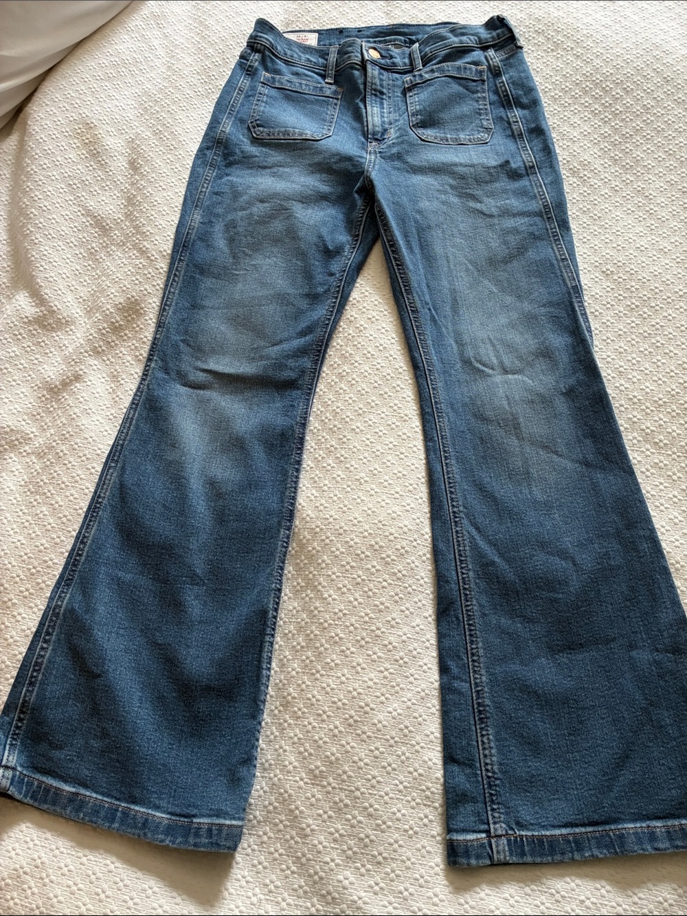 GAP Women's Dark Blue Flare Jeans